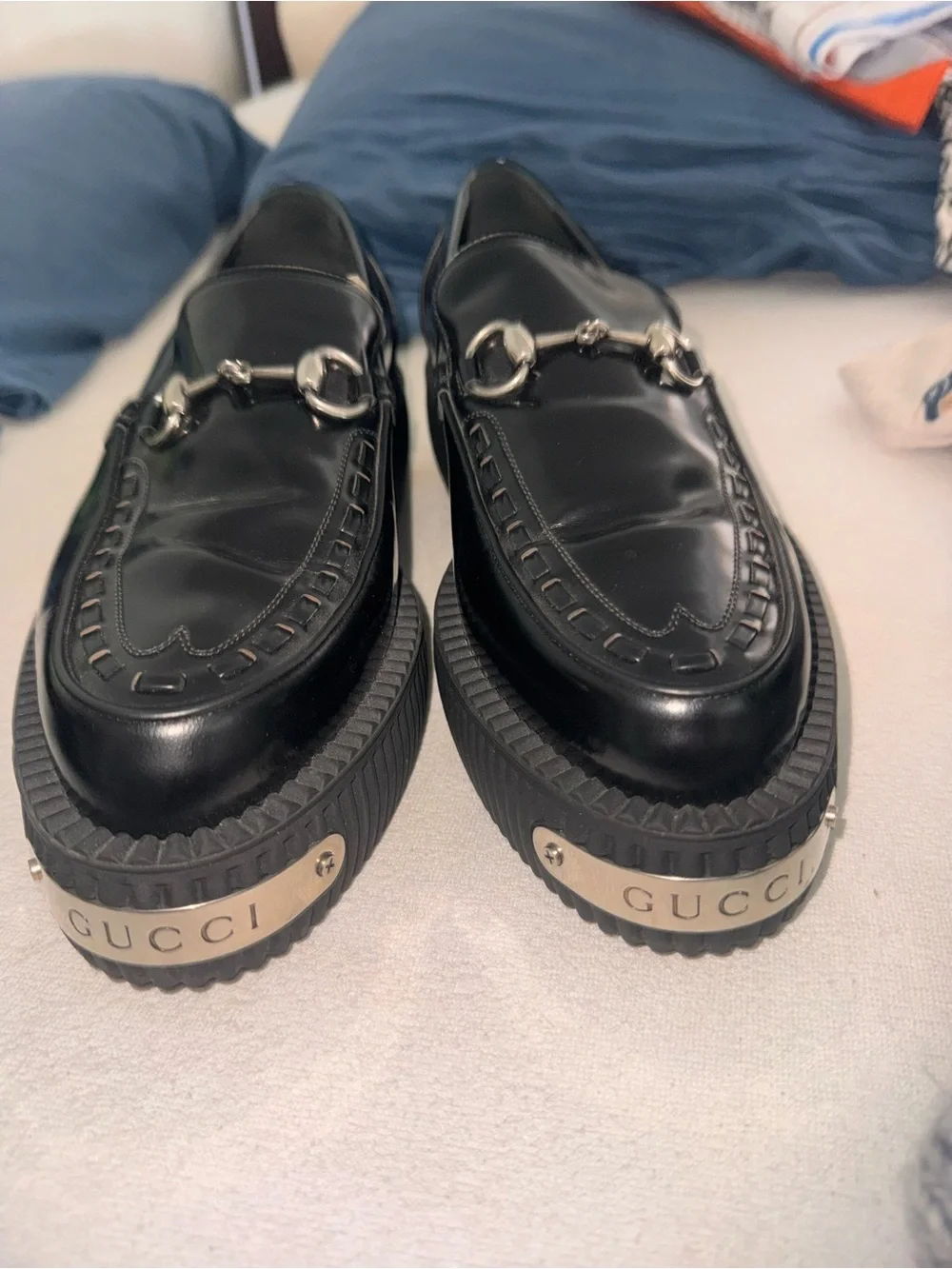 Gucci Horsebit Creeper Loafers